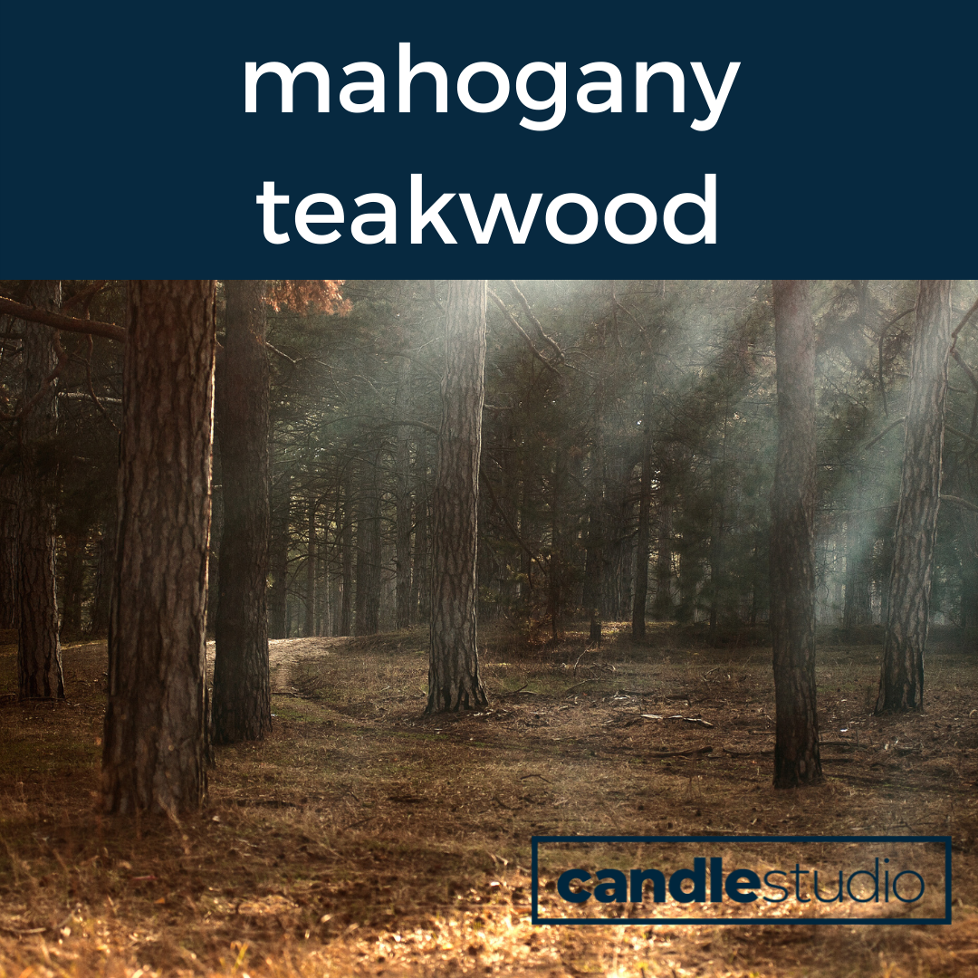 Mahogany Teakwood Soy Wax Melts - Wicked Weave's Candle Studio