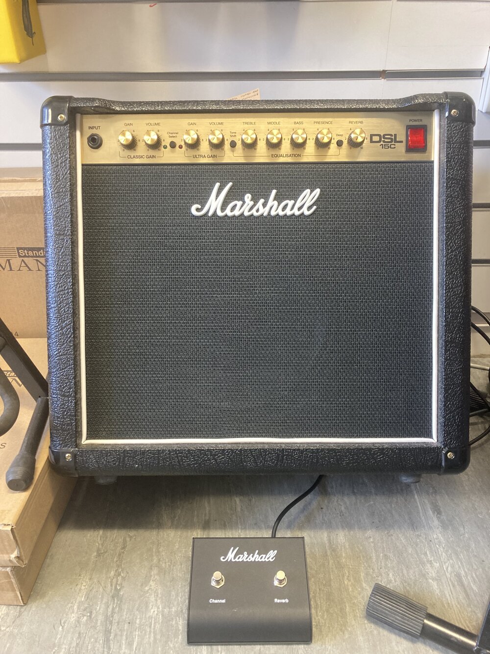 Marshall DSL 15C Combo Amplifier with Footswitch — Soundheart Music