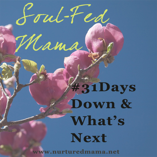 What's Next, the final post in the Soul-Fed Mama series on www.nuturedmama.net