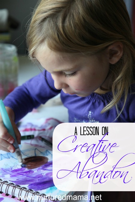 What can you learn from a child about creativity? Everything. :: nurtured mama.net