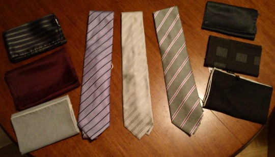 Men's Going Out Ties and Pocket Squares