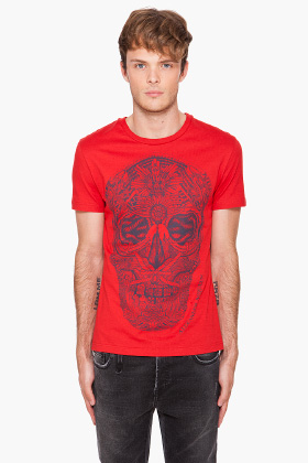 Alexander McQueen Men's Skull T-Shirt
