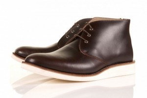Oliver Spencer for Topman Brown Chukka Men's Boots