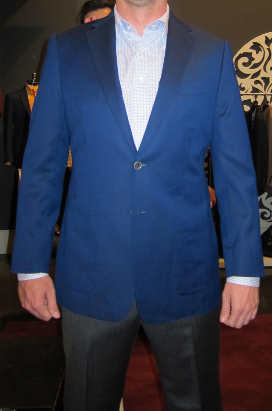 Men's Personal Shopper: navy blazer