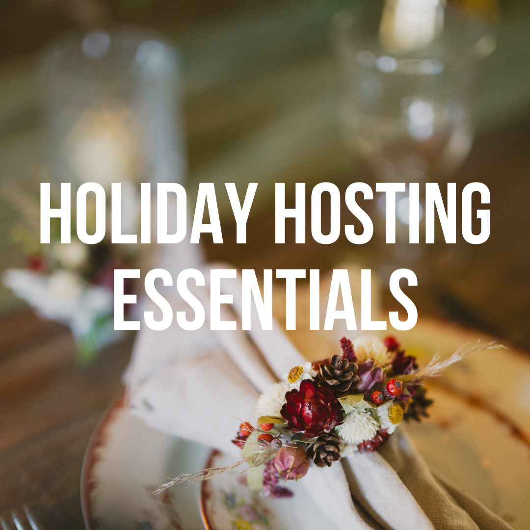 The Holiday Hosting Essentials (Napkin Rings + Place Cards) — Hometown  Flower Co. | Long Island's First Flower Truck