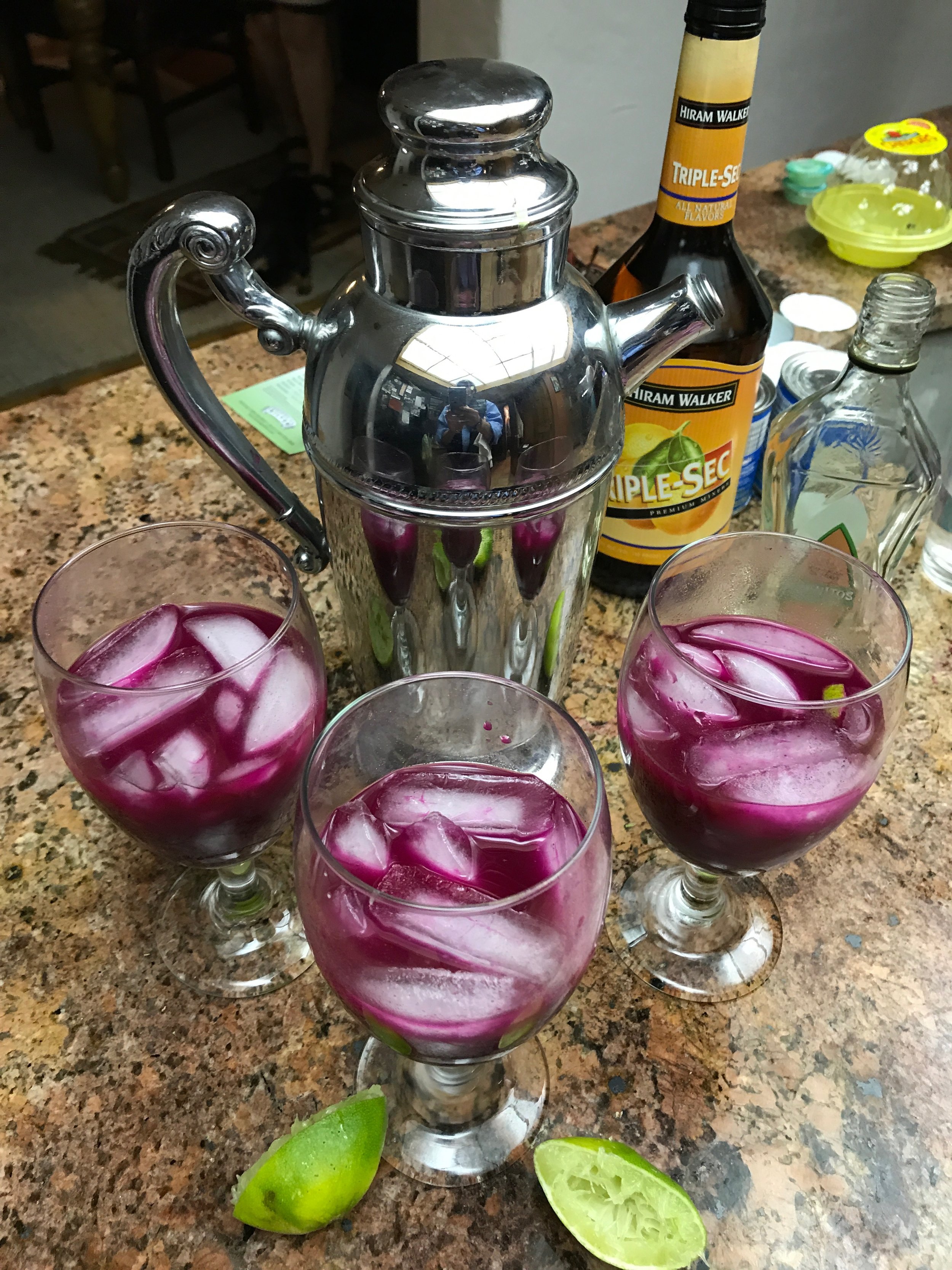 Prickly Pear Margaritas