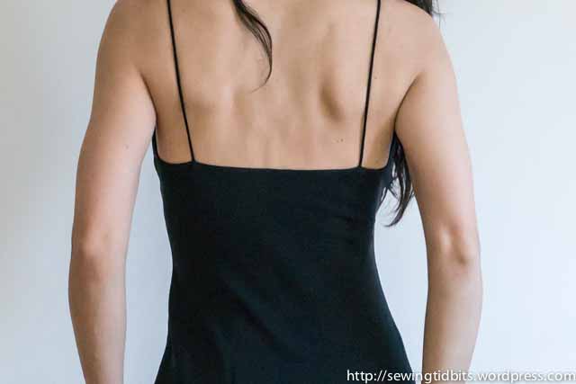SewingTidbits-Black Slip dress-2