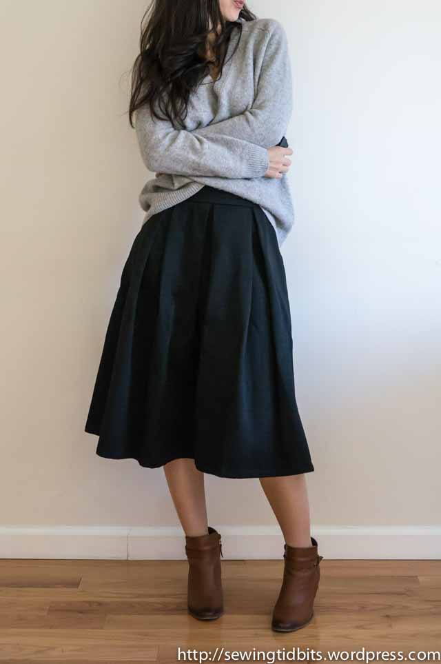 SewingTidbits-Pleated Skirt-1