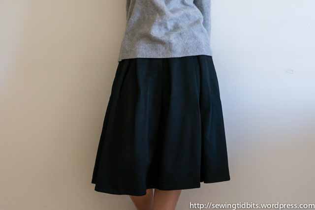SewingTidbits-Pleated Skirt-3