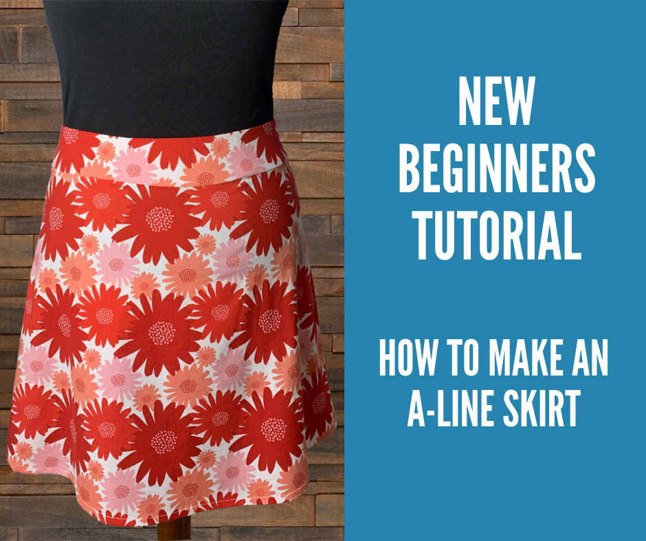 How To Make An A-Line Skirt With Free Pattern