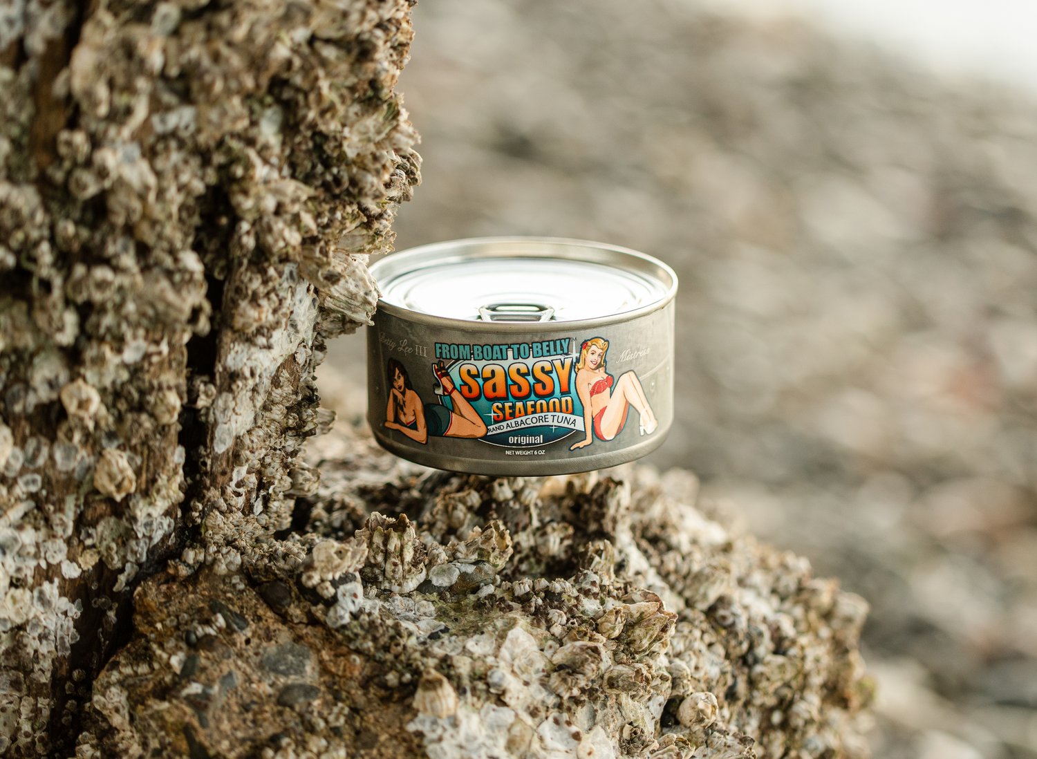 Original with Natural Sea Salt — Sassy Seafood - Canned Albacore Tuna, Wild  Pacific Tuna, Fresh Seafood from Westport, Washington