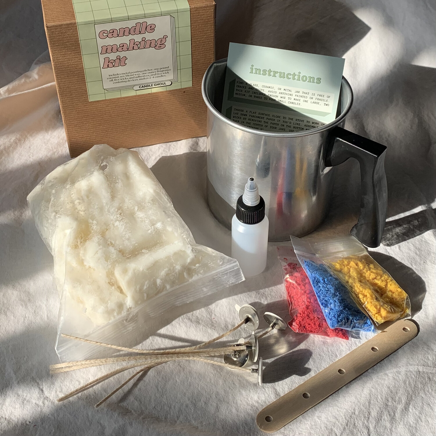 Coconut/Soy Candle Making Kit — Candle Ghoul