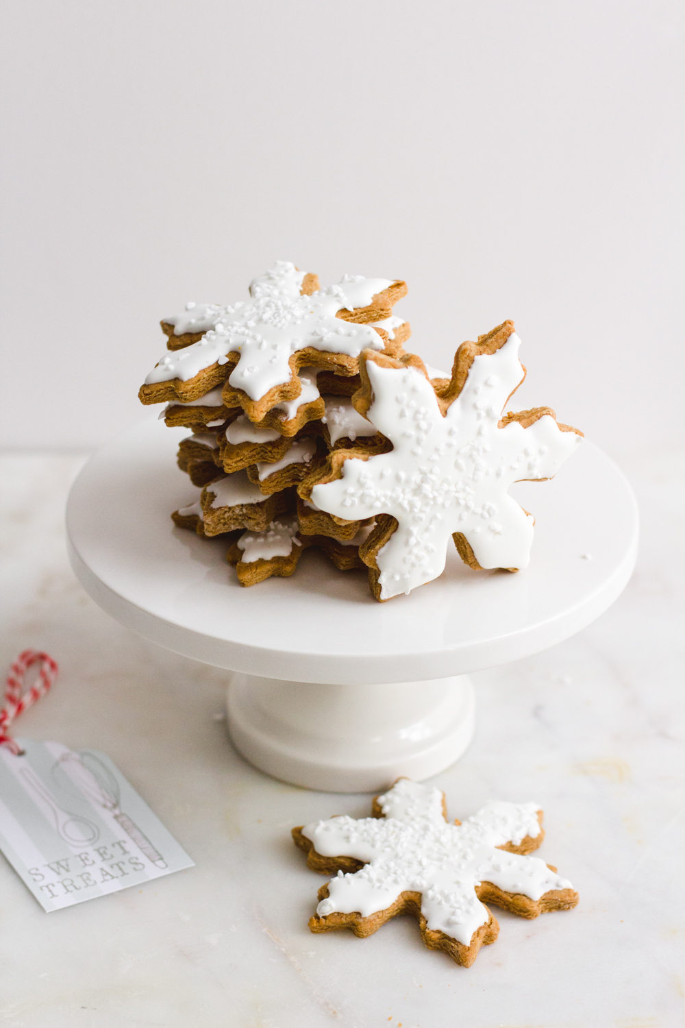 Frosted Gingerbread Cookies - Marisa Curatolo