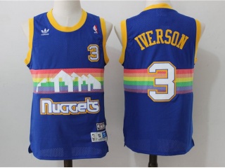 iverson nuggets rainbow jersey