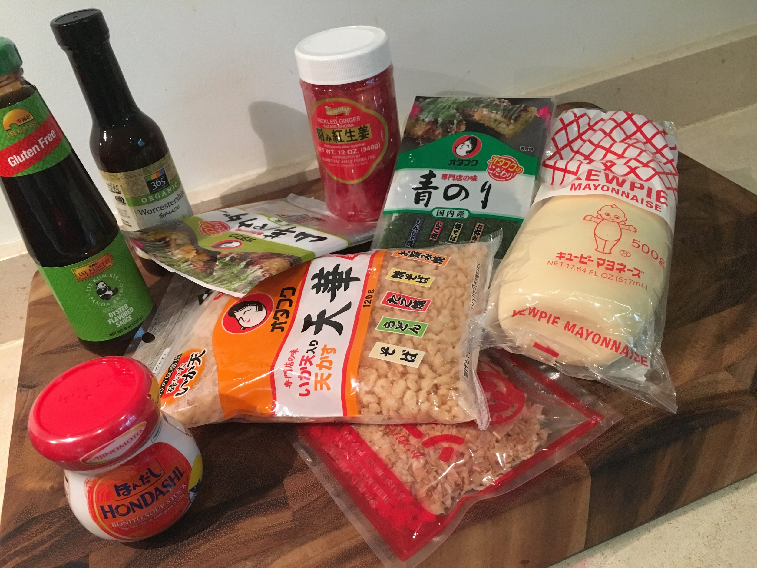 Okonomiyaki Teppanyaki Cook-N-Dine Ingredients for Prep