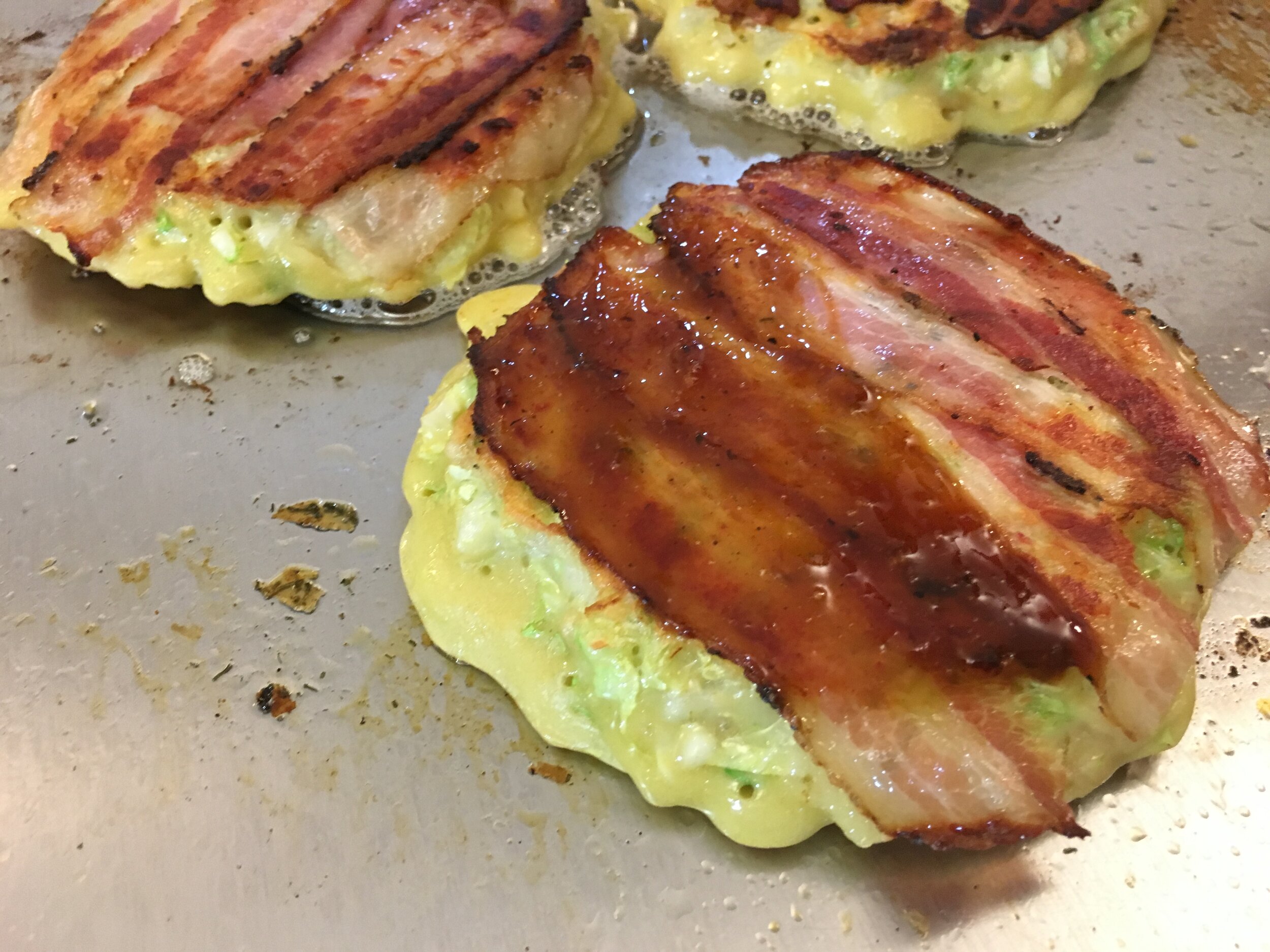 Okonomiyaki Teppanyaki Cook-N-Dine Bacon + Sauce