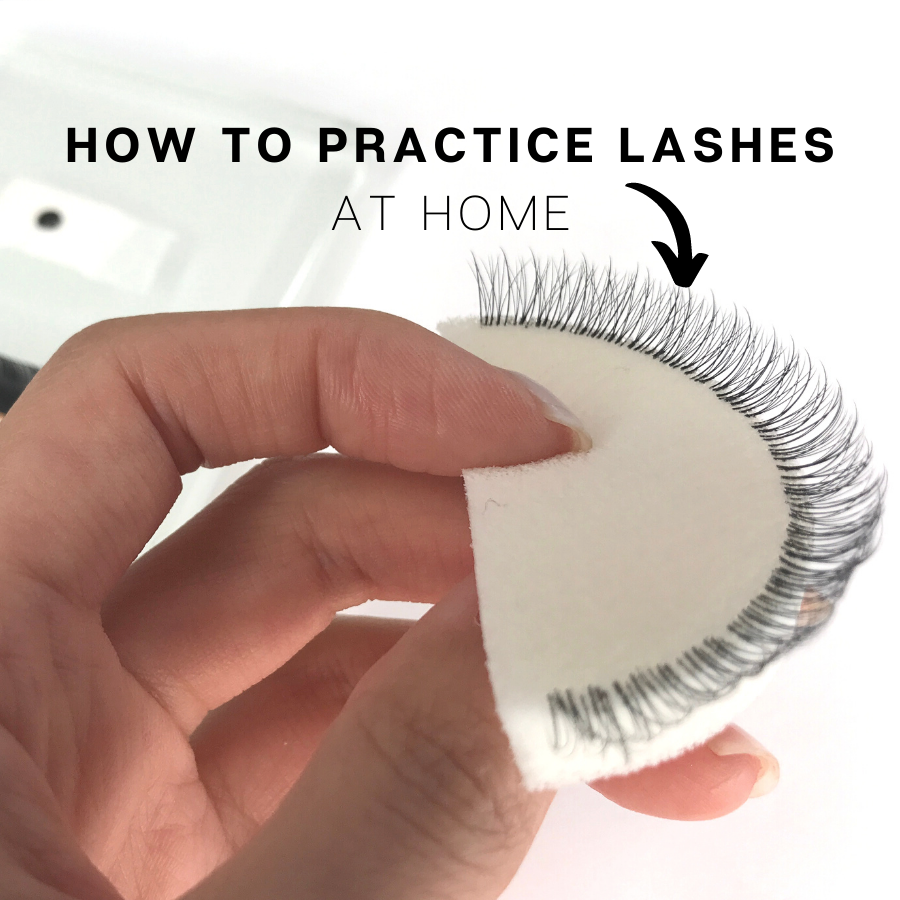 Pinch method lashes