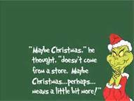 The Grinch Philosphy