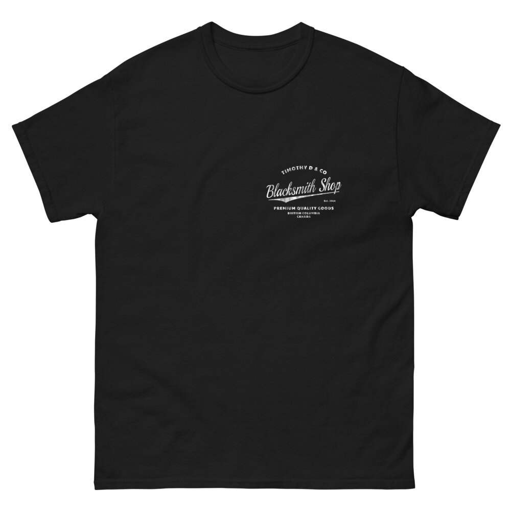 Blacksmith Shop Shirt (Small Logo) — Timothy Dyck