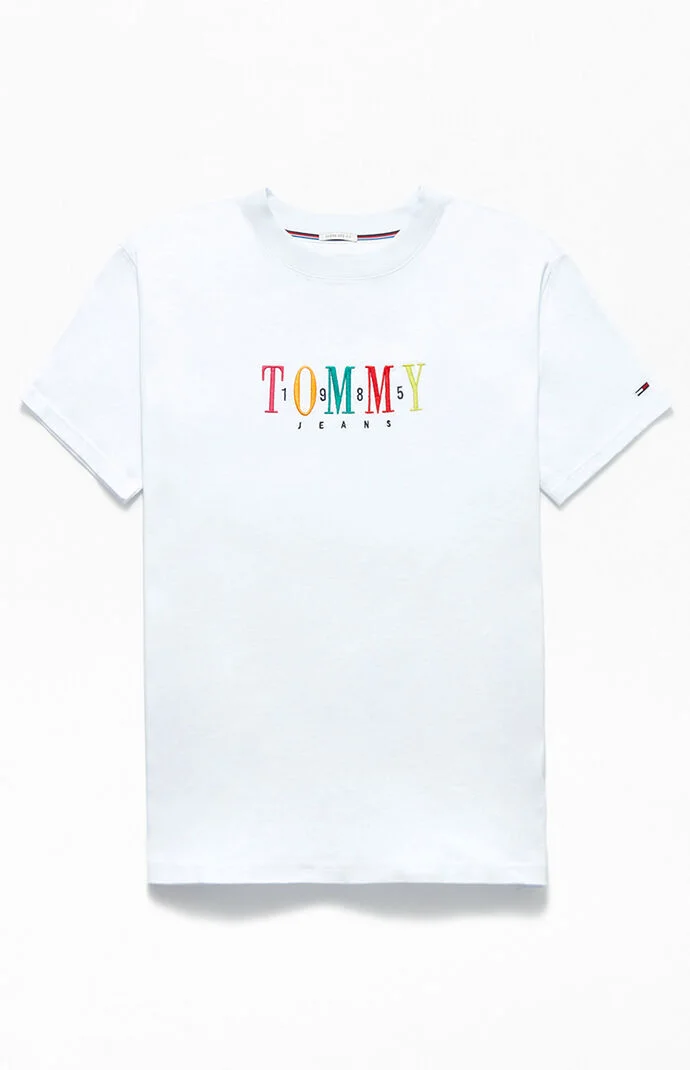 Tommy Jeans 1985 Retro Logo T-shirt in 
