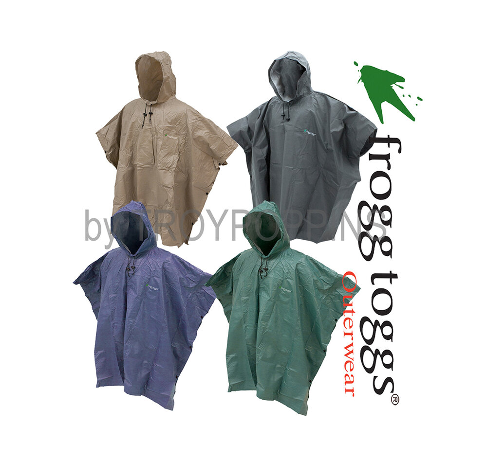 Blue" for sale online "Frogg Toggs Action Poncho Adult 