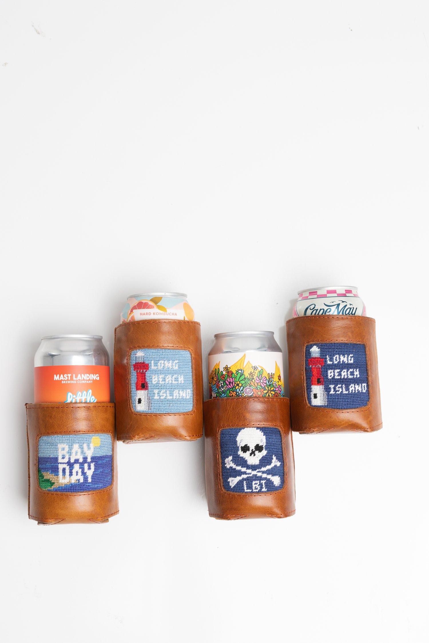Smathers and Branson Leather Coozies — SinkRSwim