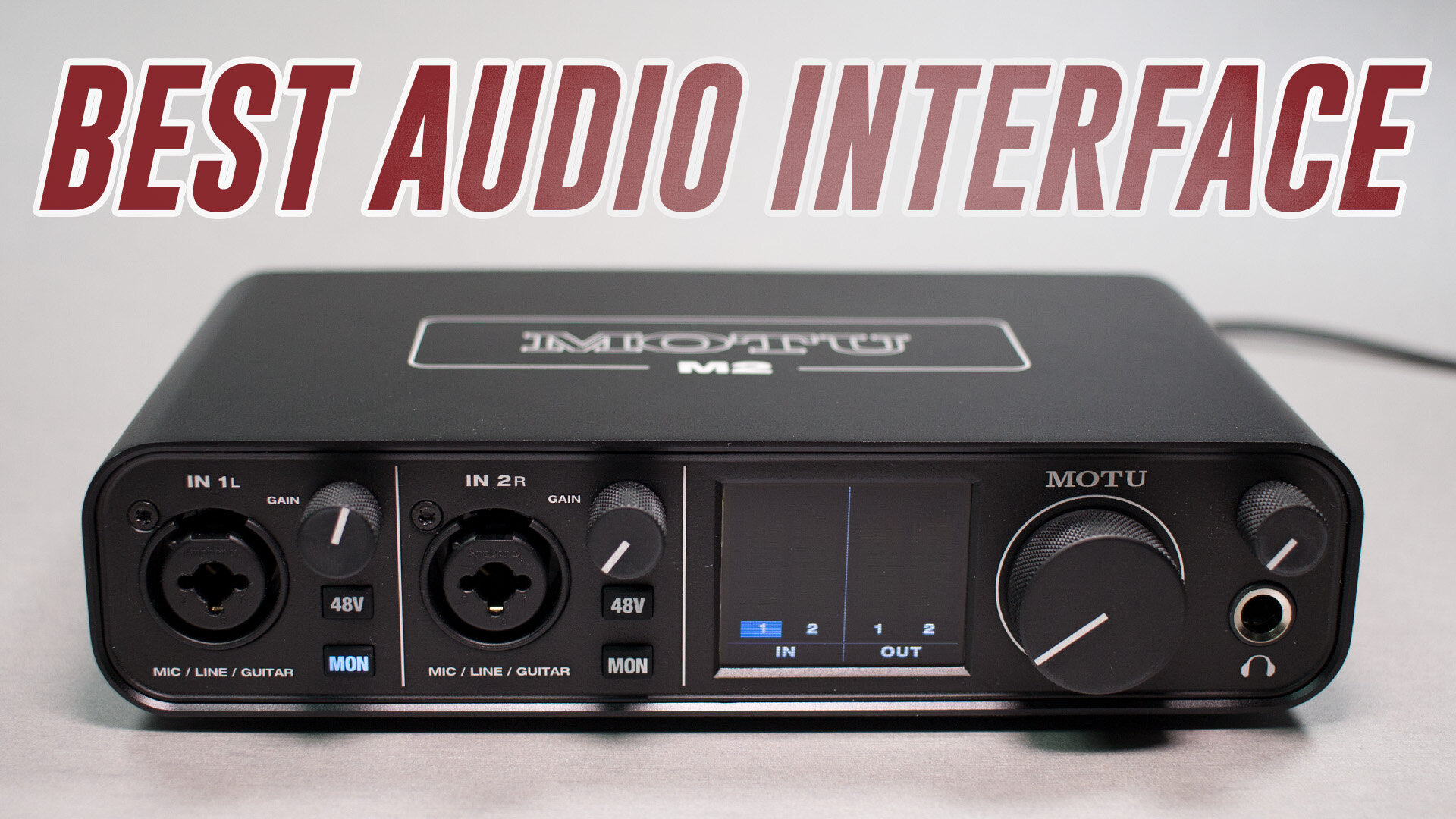 MOTU M2 Audio Interface Review / Test / Explained — Podcastage