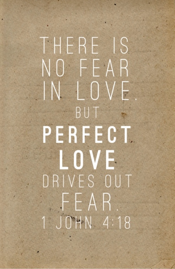 no fear in love