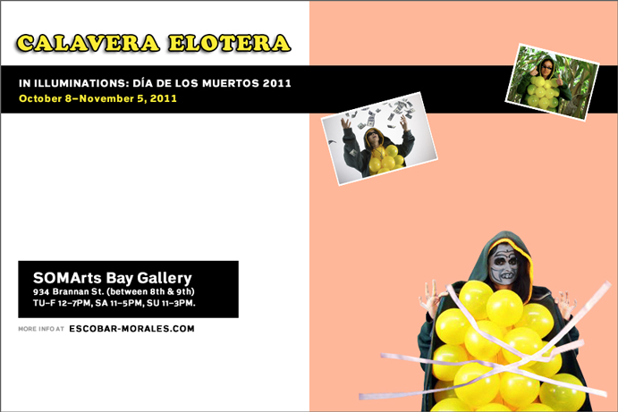 Calavera Elotera in Illuminations: Dia De Los Muertos 2011 at SOMArts Gallery