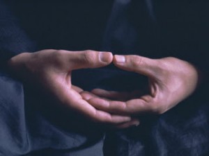 meditation hands