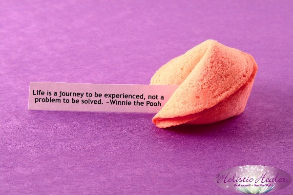 Life is a journey to be experienced, not a problem to be solved. ~Winnie the Pooh