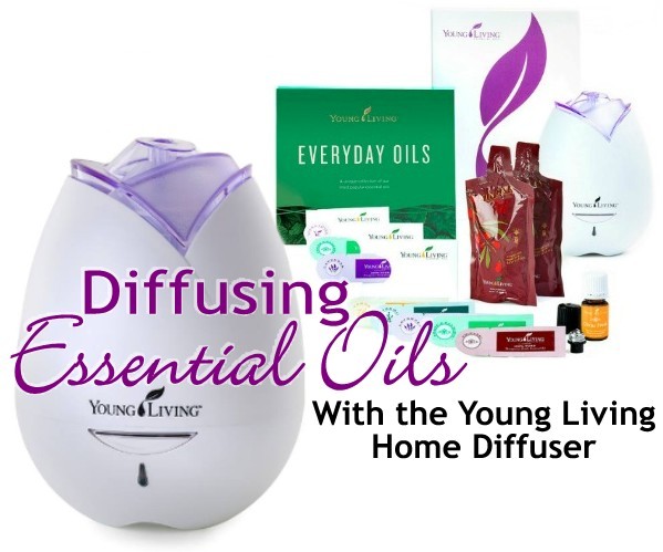Diffusing Essential Oils With the Young Living Home Diffuser