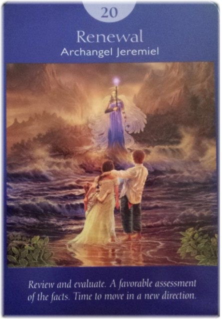 Renewal ~ Card from Doreen Virtue's Angel Tarot deck