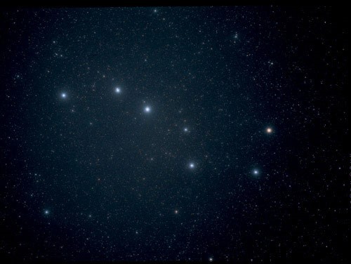 The Big Dipper, minus the lines my inner vision is showing me.