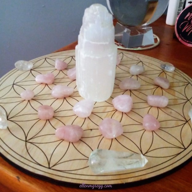 Crystal Grid for the Divine Feminine ~ Intuitive Ellen