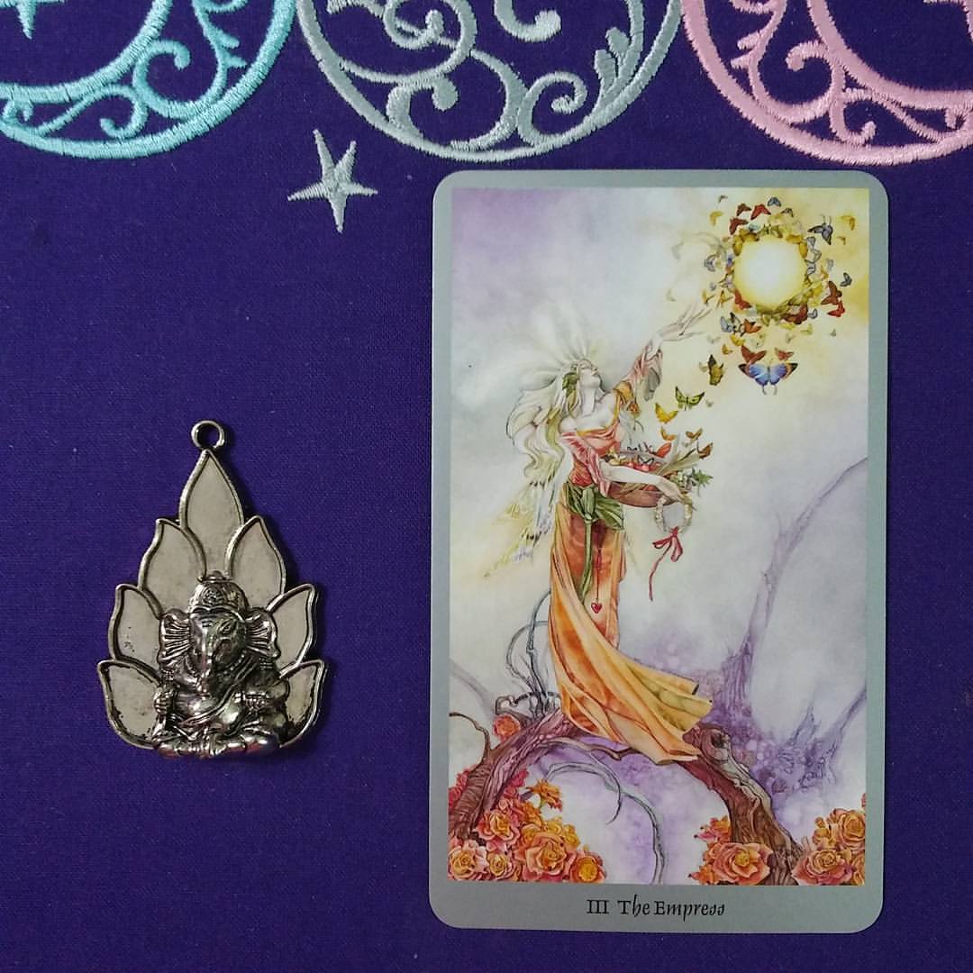 Succeed Abundantly ~ A post by Ellen M. Gregg :: Intuitive ~ The Empress from Shadowscapes Tarot