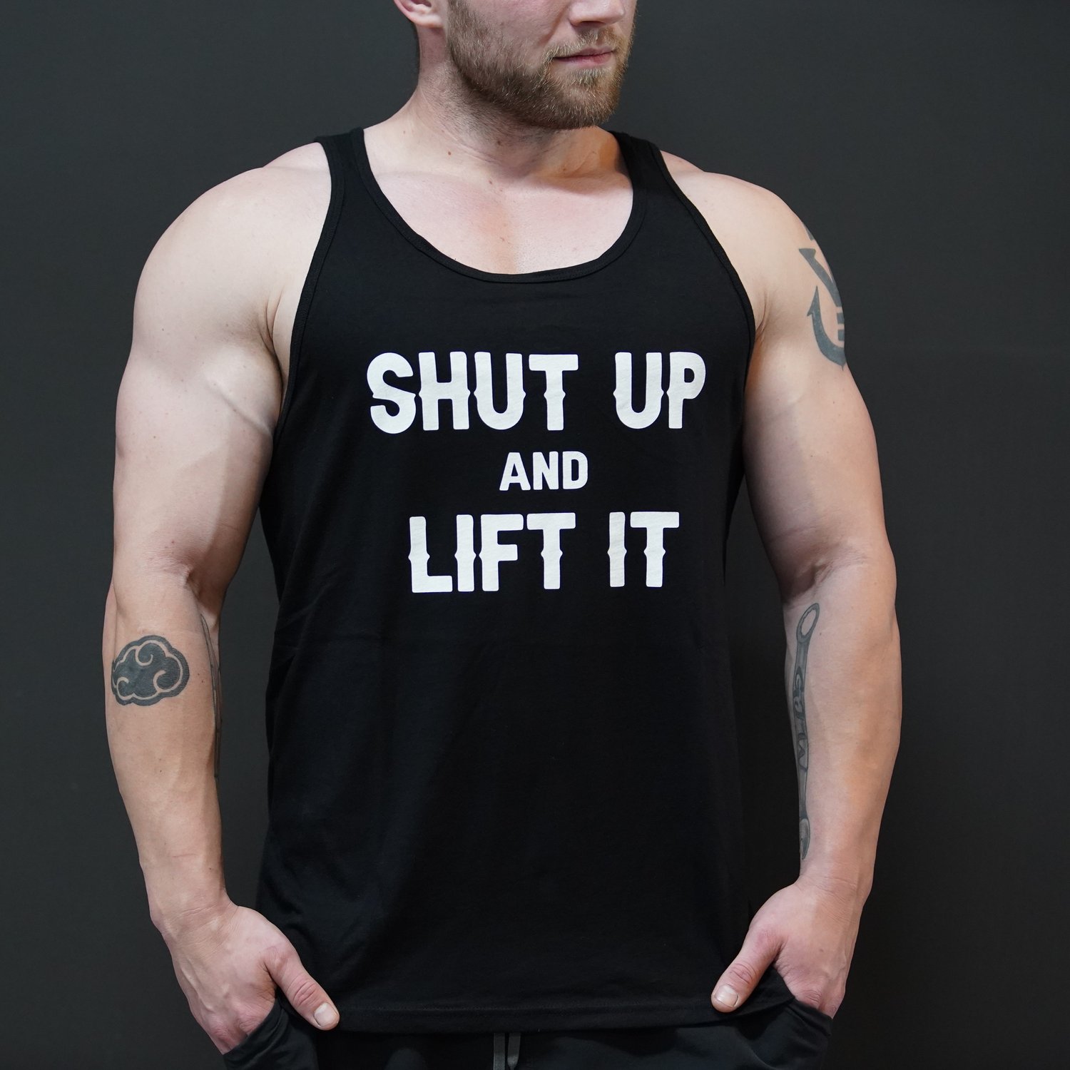 Shut Up and Lift It Tank — Push Pull Company Fitness & lifestyle apparel