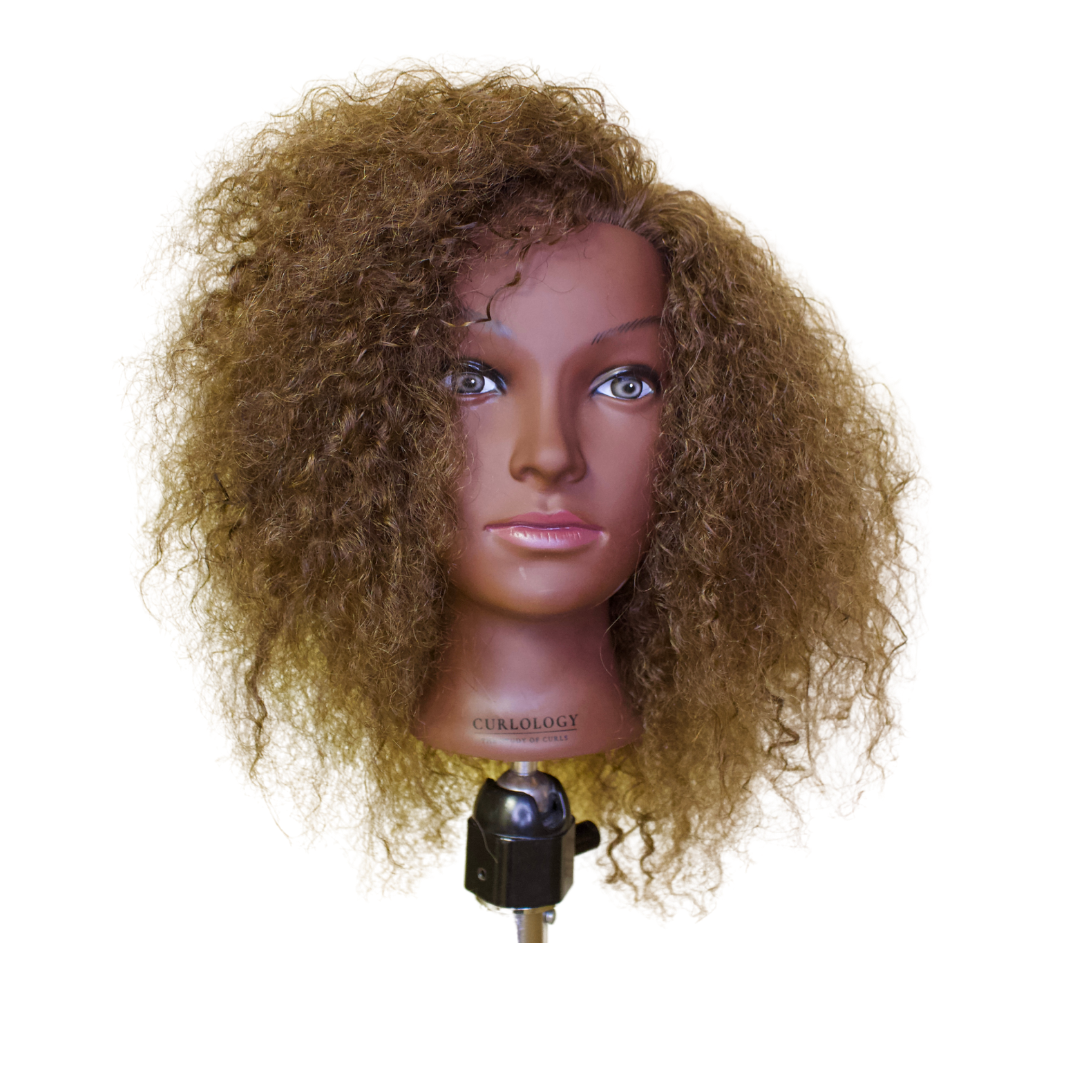 Terri - 16 Extra Curly Hair Mannequin Head — Curlology