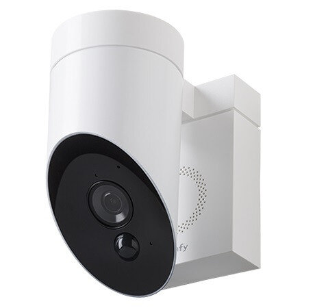 Somfy Outdoor Security Camera - White — Castle Shutters