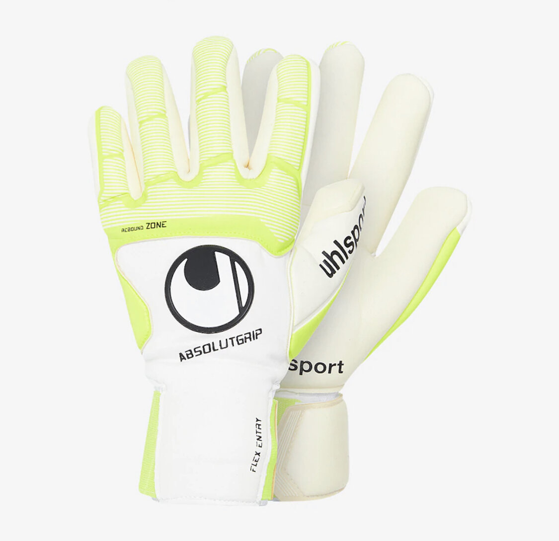 Uhlsport Pure Alliance Absolutgrip Finger Surround Goalkeeper Gloves Brand New 
