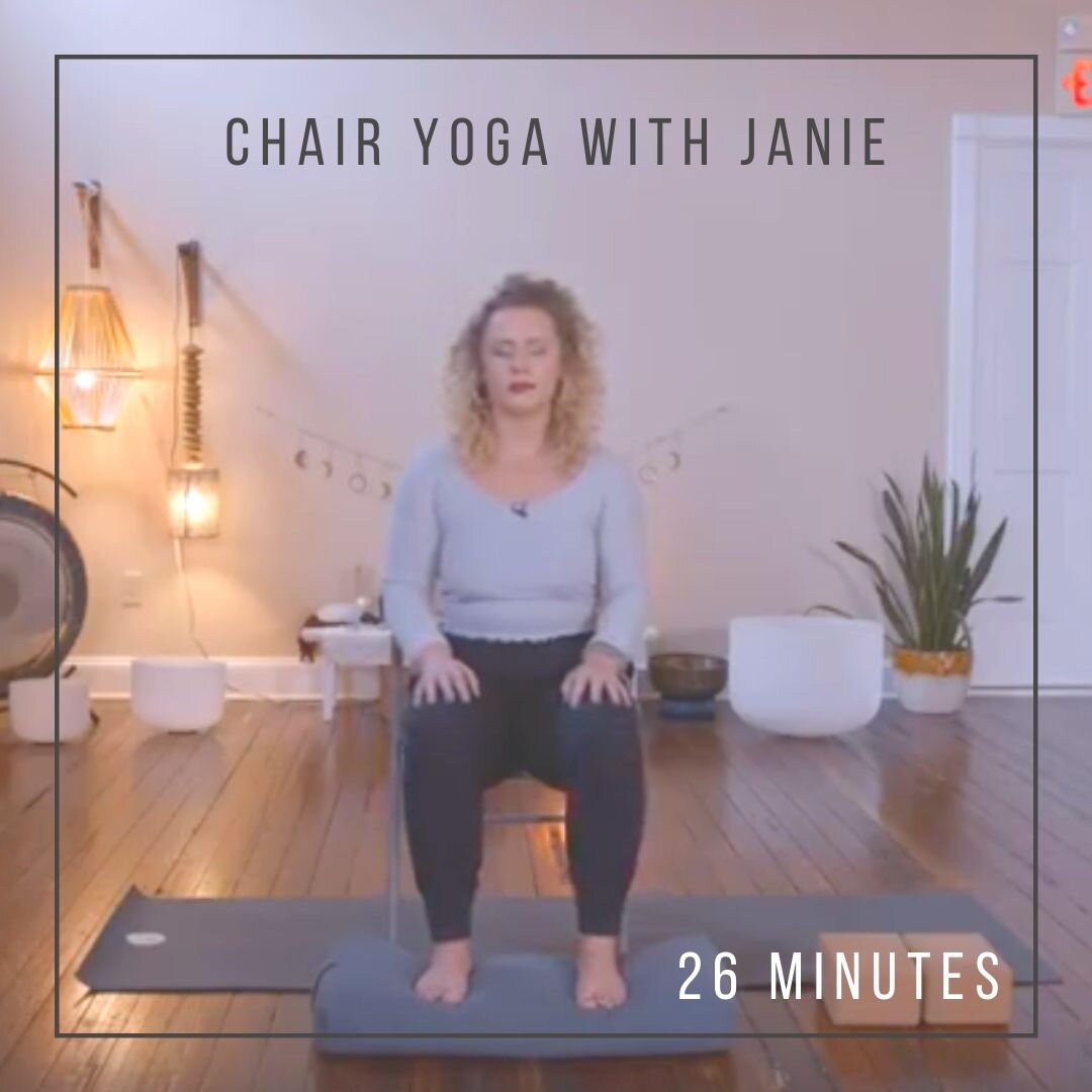 mindful chair yoga