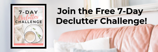 Want your home to be a relaxing cozy retreat? Just organizing is not the way. Join our 7-day decluttering challenge to get to the bottom of your organizing woes and live your best life.