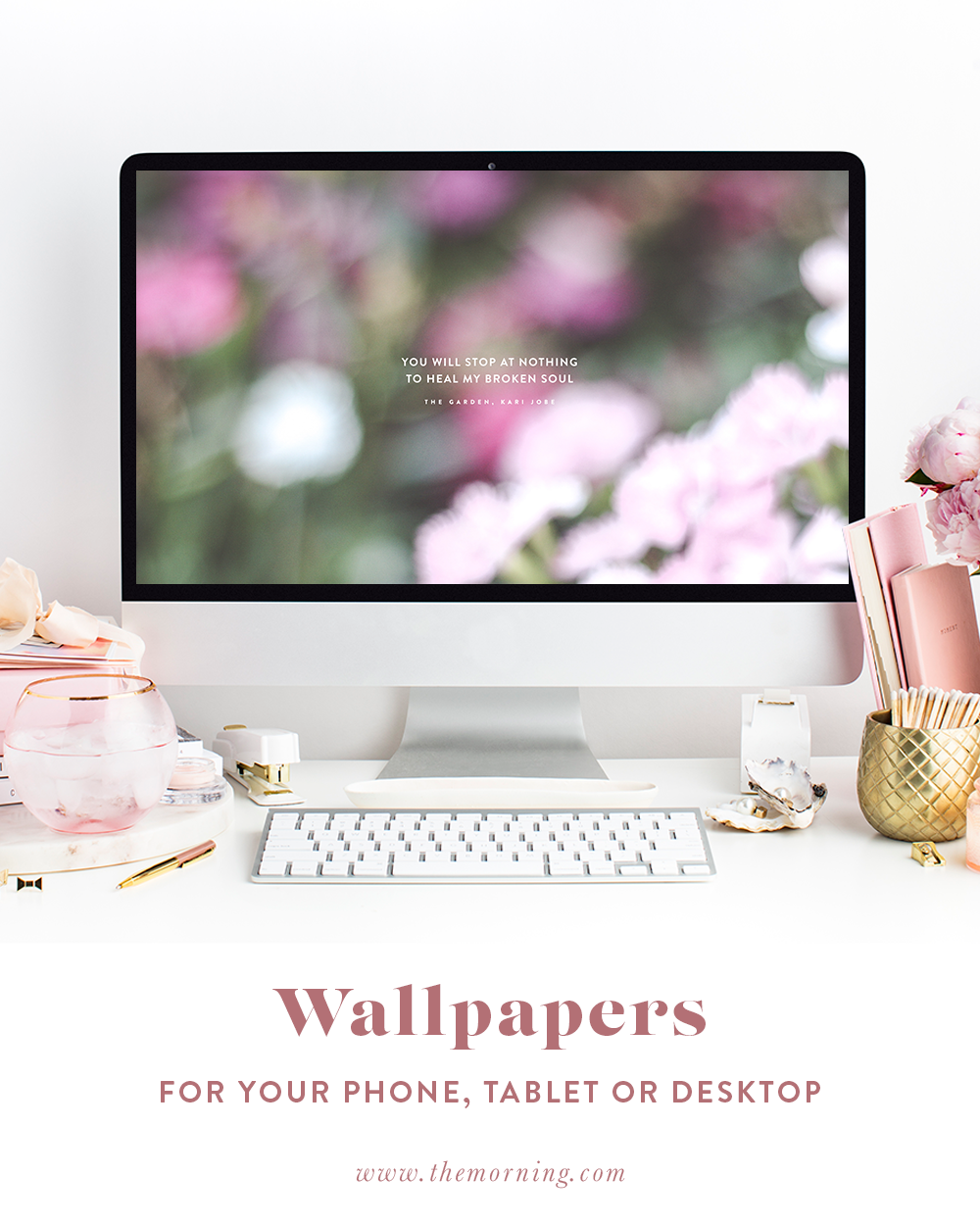 Free Wallpapers for your phone, tablet & computer with Bible Verse & Monthly Calendar | The Morning | A Community of hope for women finding joy after infant loss and miscarriage. | Ashlee Proffitt | The Morning | Miscarriage, Stillbirth, Infant Loss