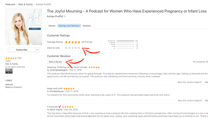 Leave Itunes Podcast Review Instructions | www.themorning.com/listen
