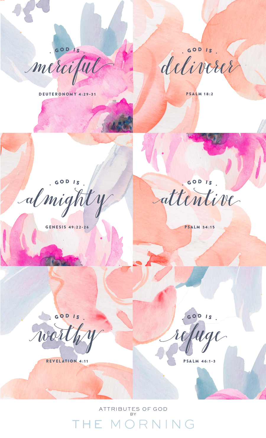 True Hope Amidst Suffering | God's Attributes Printable Infant & Pregnancy Loss | The Morning by Ashlee Proffitt