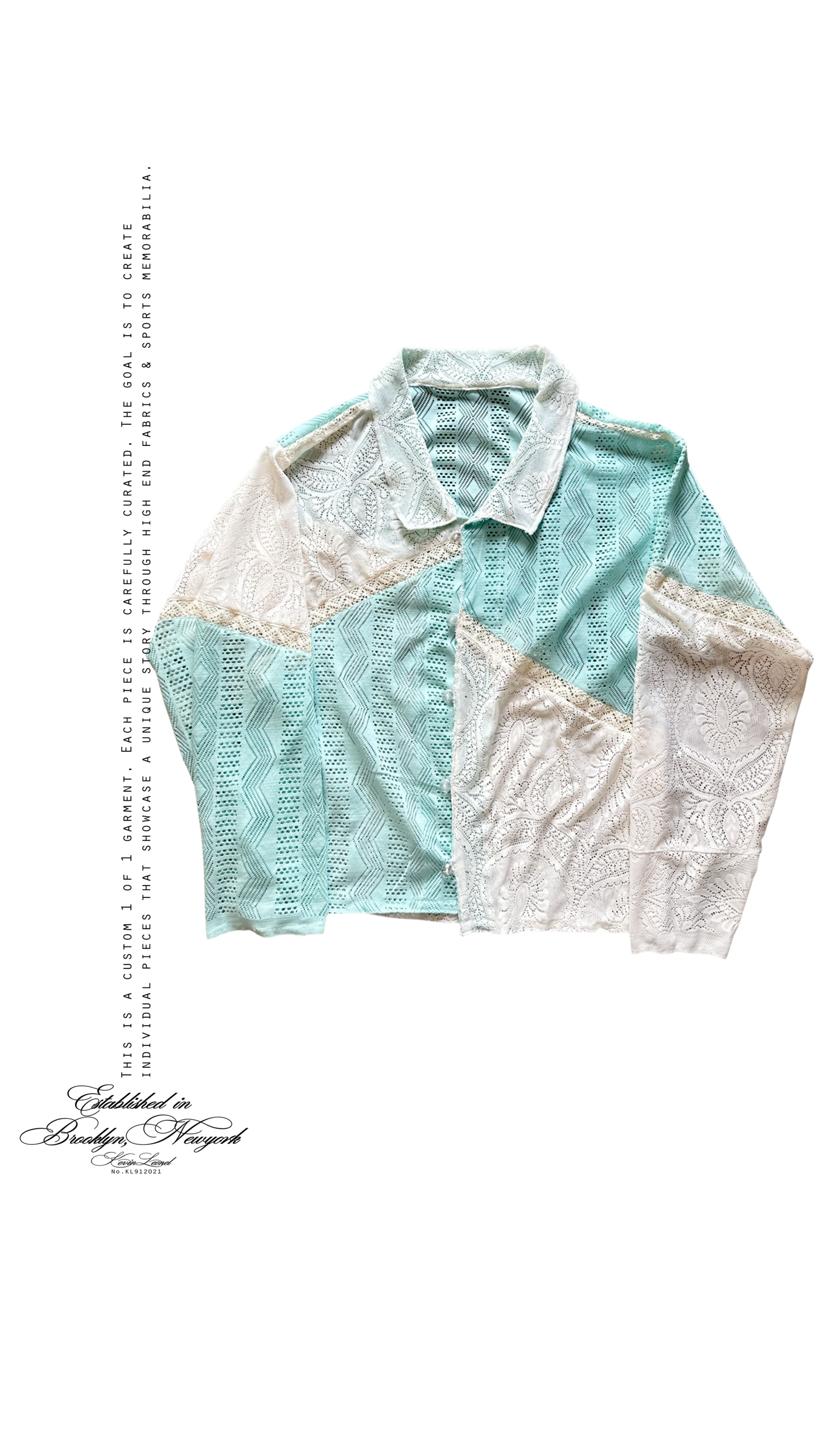 Split Crochet Shirt — KEVINLEONEL
