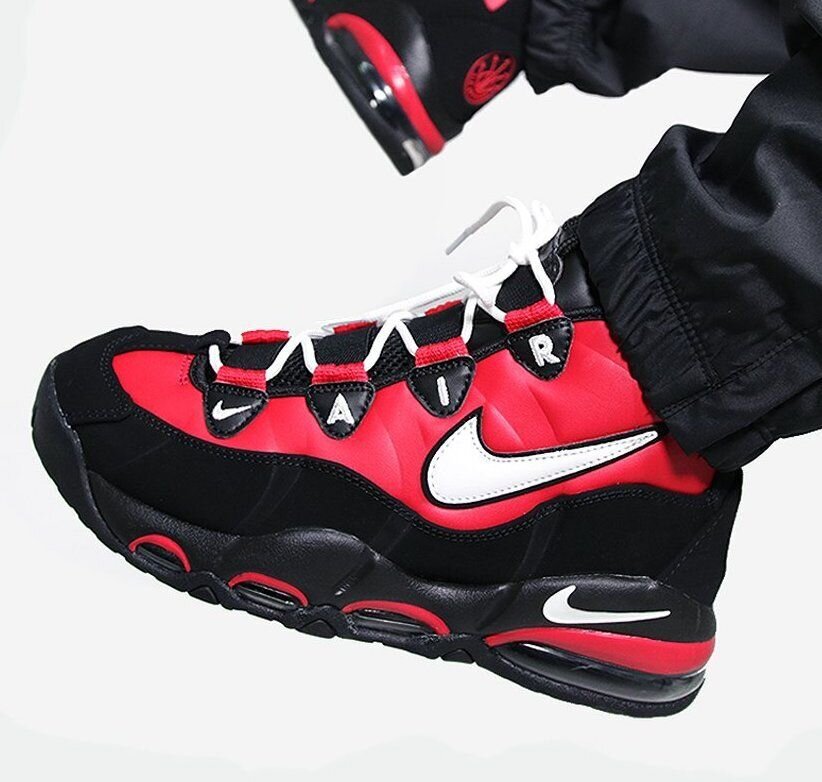nike air max uptempo 95 red