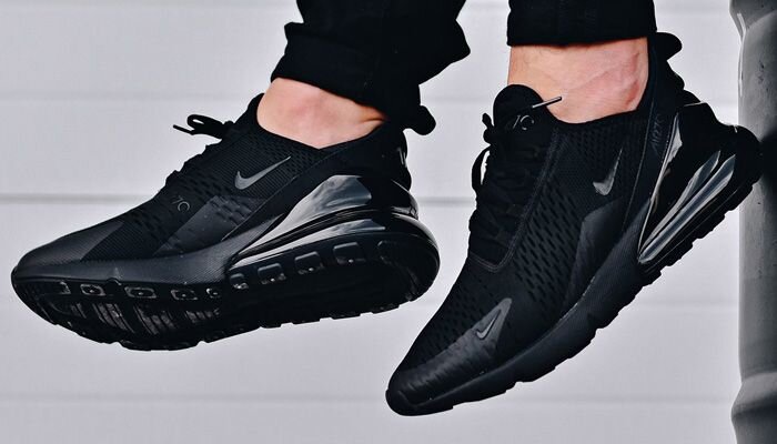 The Triple Black Nike Air Max 270 Is On 