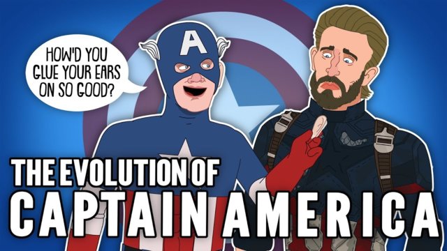 The Evolution of Captain America (Animated) — Tell It Animated