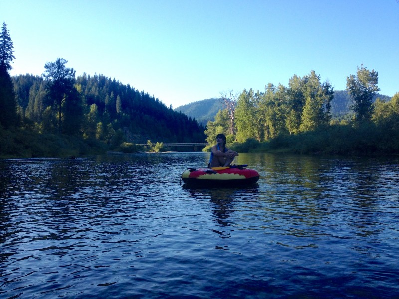 Floating the CdA River